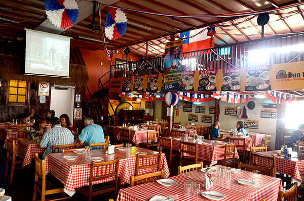 don Benito restaurant, las mejores empanadas de Chile