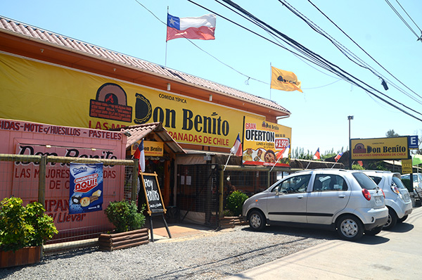 don Benito restaurant, las mejores empanadas de Chile