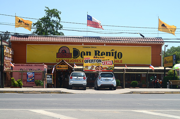 don Benito restaurant, las mejores empanadas de Chile