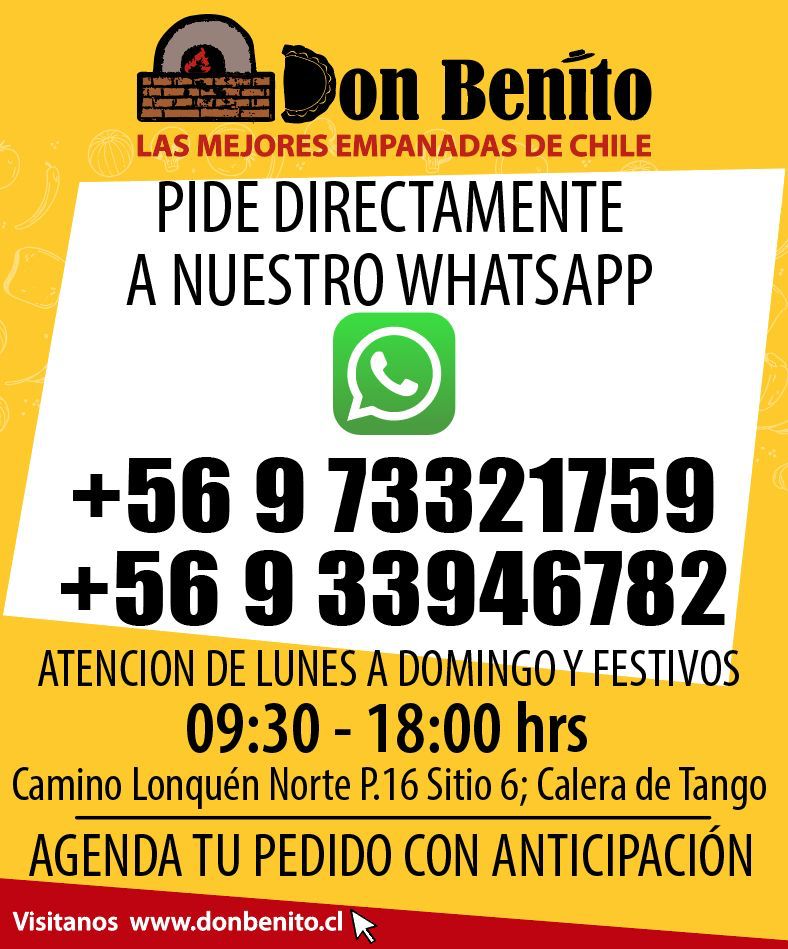 Don Benito - Pide al whatsapp
